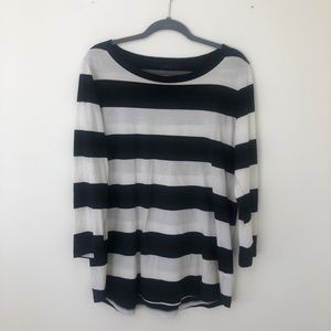 COS black and white striped tee